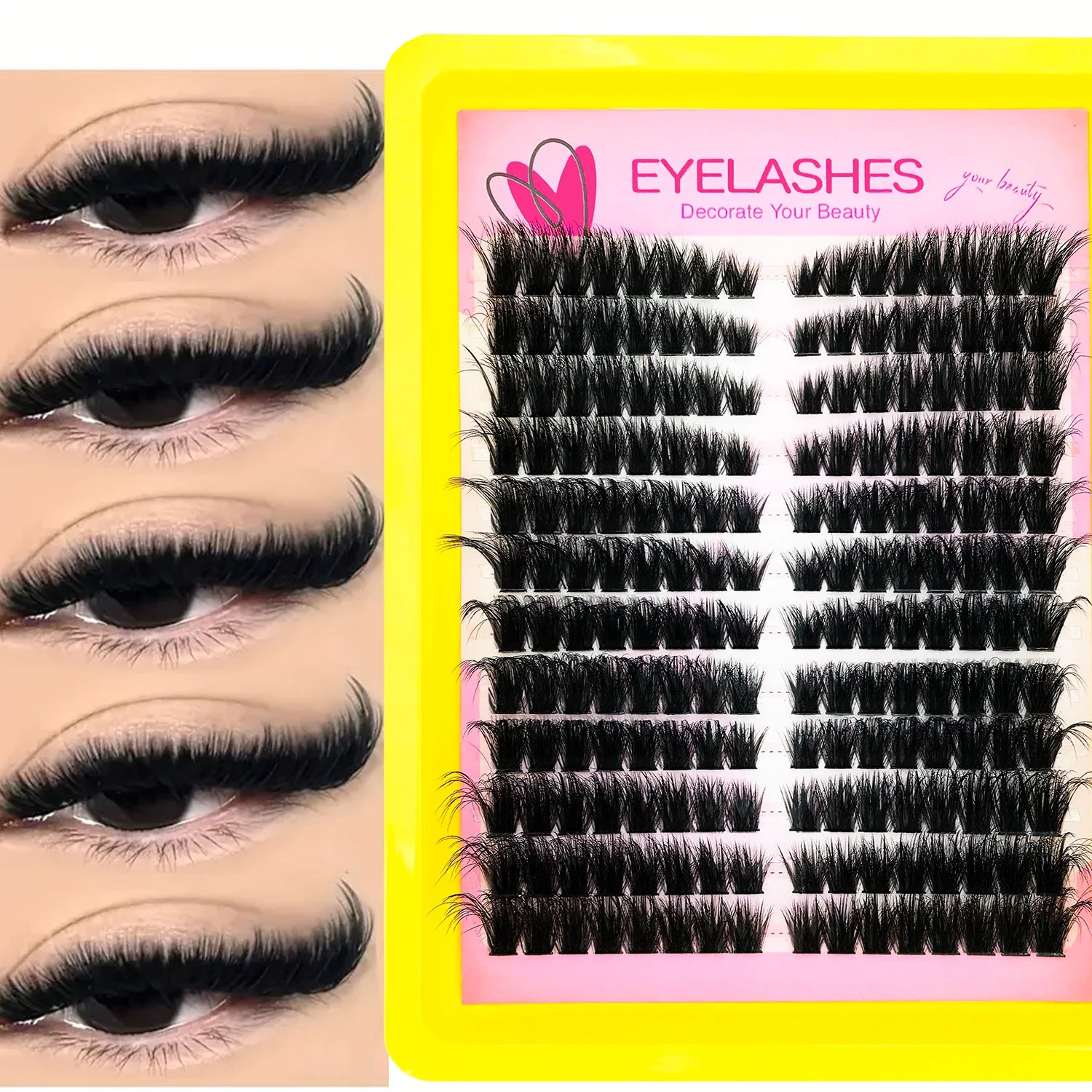 Faux Cils Clusters