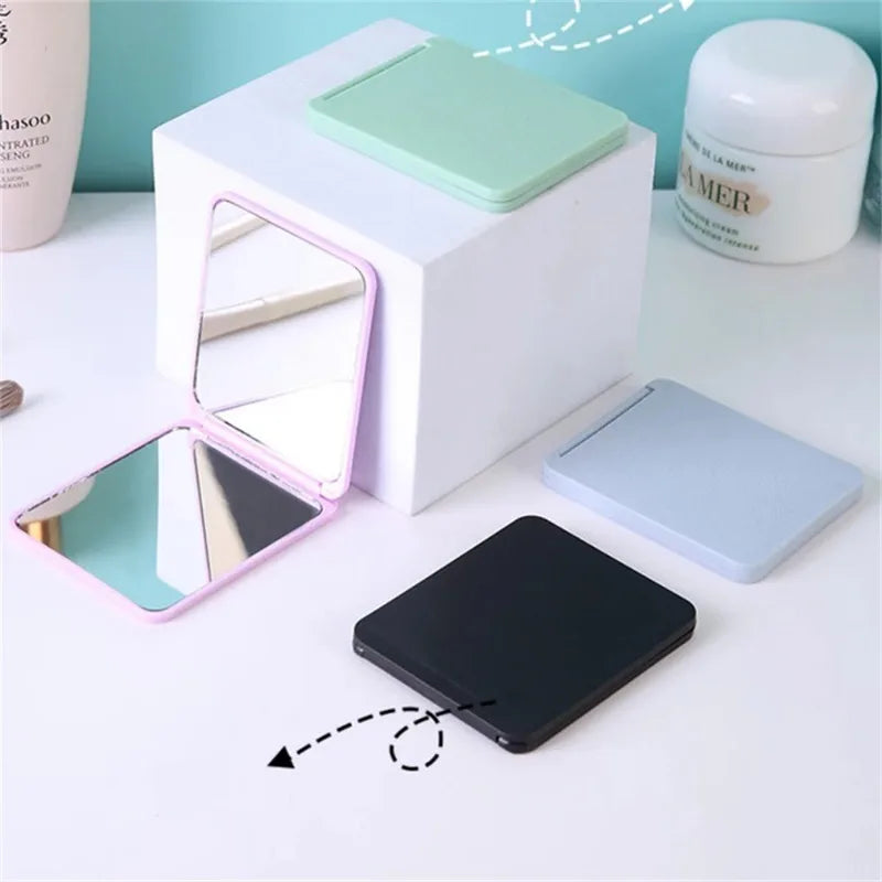 Miroir de maquillage pliable