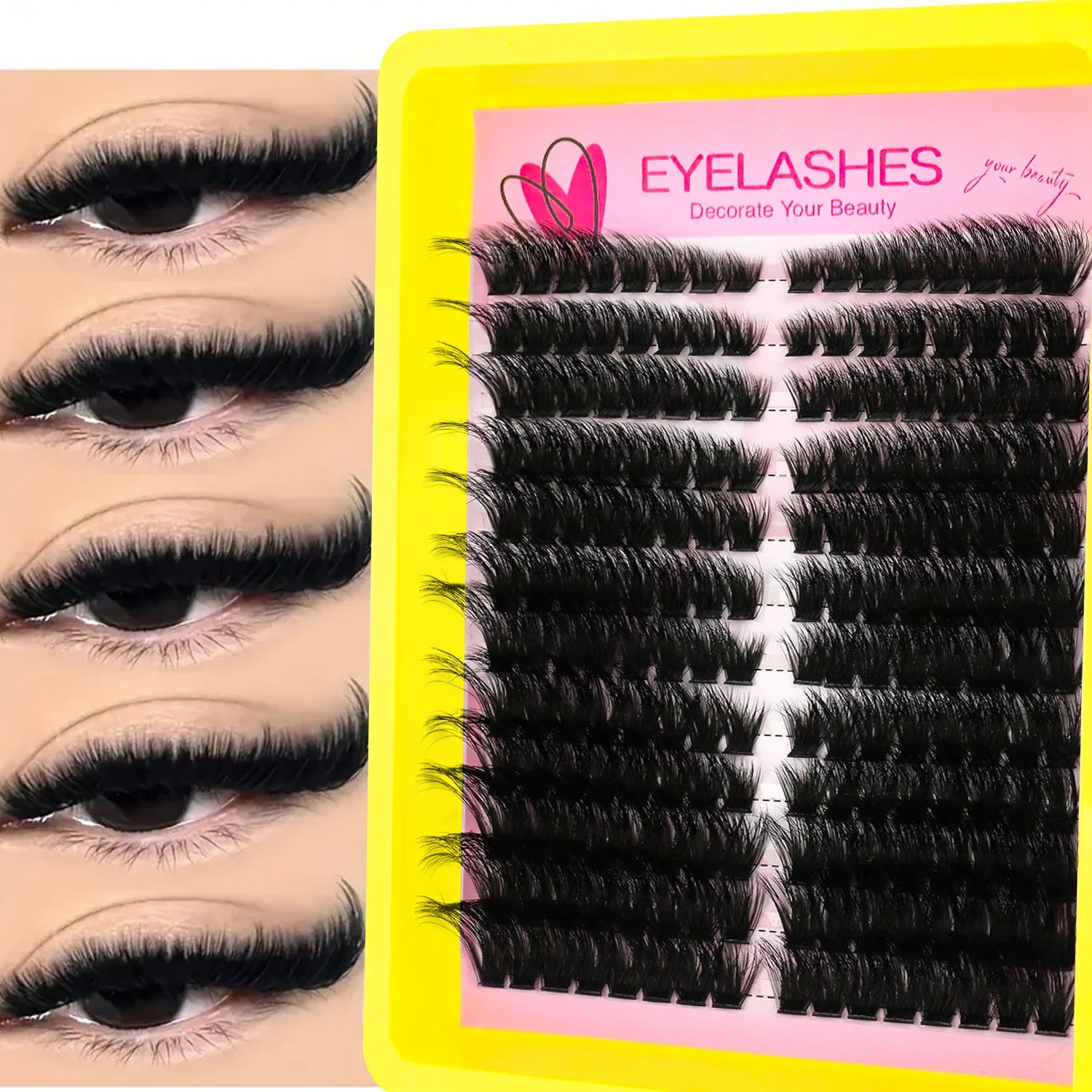 Faux Cils Clusters