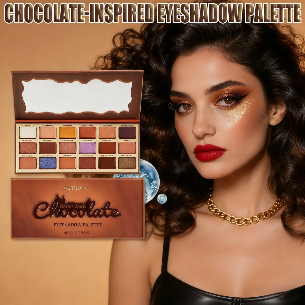 Palette Fards à Paupières Chocolat