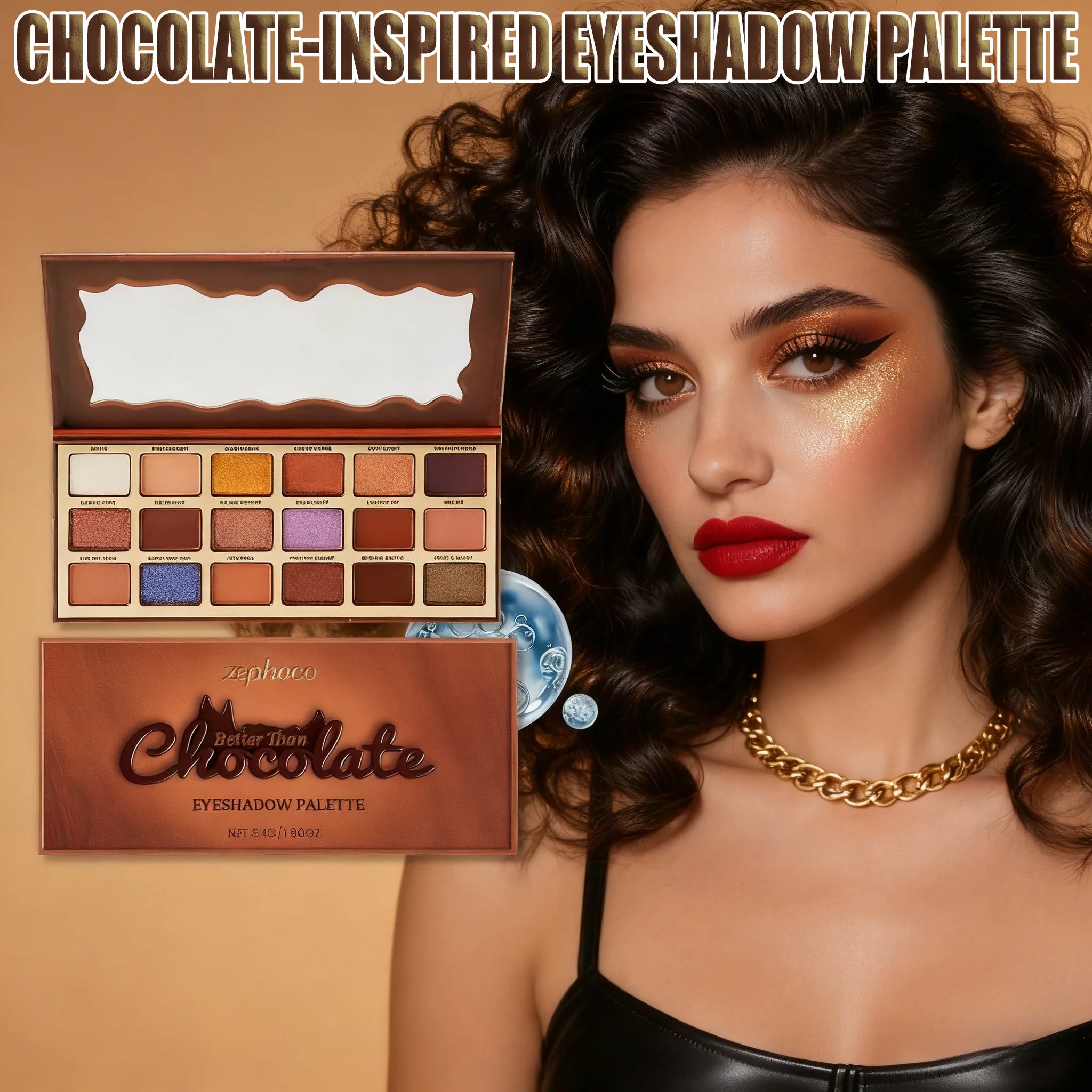 Palette Fards à Paupières Chocolat