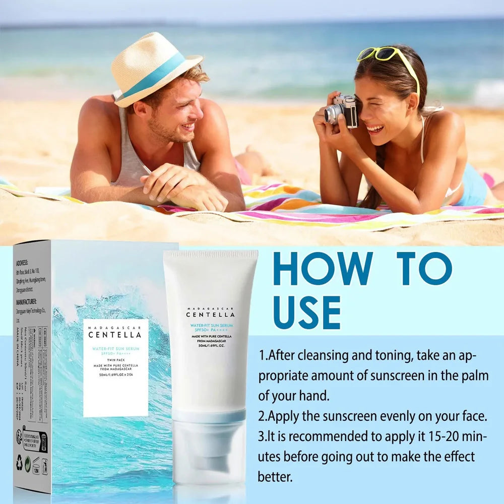 Crème solaire spf50+