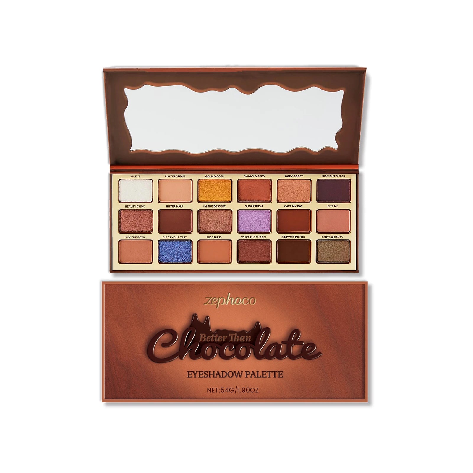 Palette Fards à Paupières Chocolat
