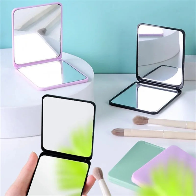 Miroir de maquillage pliable